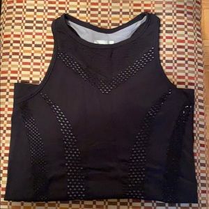 Athleta high neck double layer tank size XS